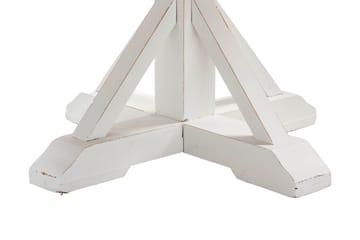 Lyon Matgrupp 120 cm Rund inkl 4 Bergviken Stolar - Brun/Vit - Möbler - Matplats - Matgrupp & matbord med stolar