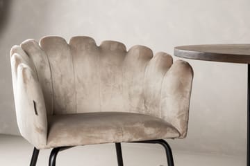 MAMFET Matgrupp  220 cm Oval Beige med 2 LIMHAMN Stolar - Möbler - Matplats - Matgrupp & matbord med stolar
