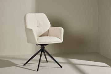 Manchi Dining Chair - Black / White - Möbler - Matplats - Matstol & köksstol