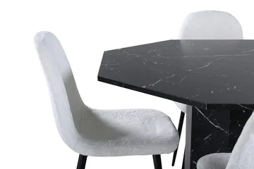 Marbs Matbord 110 cm Runt med 4 Polar Matstol - Möbler - Matplats - Matgrupp & matbord med stolar