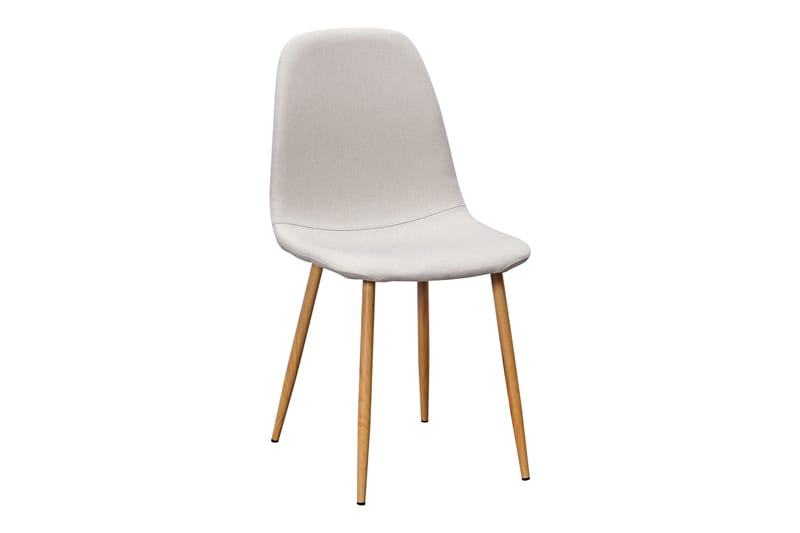 Marcelen Matbord Förlängningsbart med illäggsskiva +  4 st Nibe stol beige med ek ben - Brun/Beige - Möbler - Matplats - Matgrupp & matbord med stolar