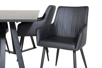 Marina Matbord 180 cm med 4 Comfort Karmstol - Möbler - Matplats - Matgrupp & matbord med stolar