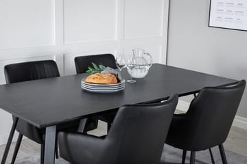 Marina Matbord 180 cm med 4 Comfort Karmstol - Möbler - Matplats - Matgrupp & matbord med stolar