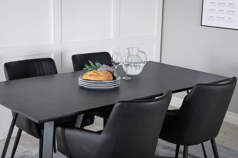 Marina Matbord 180 cm med 4 Comfort Karmstol - Möbler - Matplats - Matgrupp & matbord med stolar