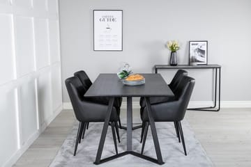 Marina Matbord 180 cm med 4 Comfort Karmstol - Möbler - Matplats - Matgrupp & matbord med stolar