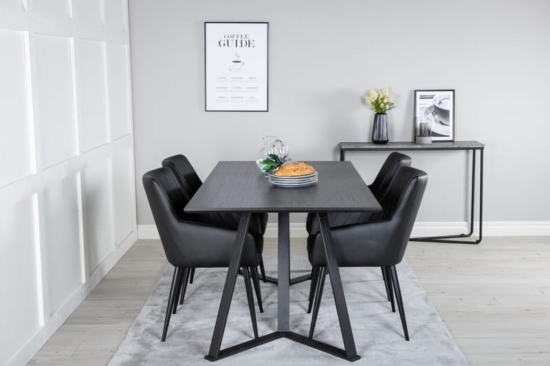 Marina Matbord 180 cm med 4 Comfort Karmstol - Möbler - Matplats - Matgrupp & matbord med stolar