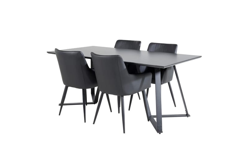 Marina Matbord 180 cm med 4 Comfort Karmstol - Möbler - Matplats - Matgrupp & matbord med stolar