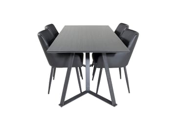 Marina Matbord 180 cm med 4 Comfort Karmstol - Möbler - Matplats - Matgrupp & matbord med stolar