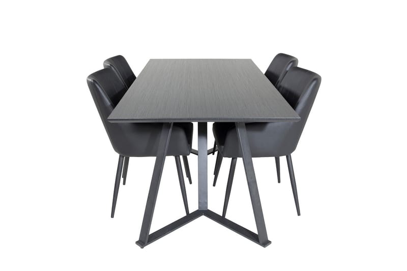 Marina Matbord 180 cm med 4 Comfort Karmstol - Möbler - Matplats - Matgrupp & matbord med stolar
