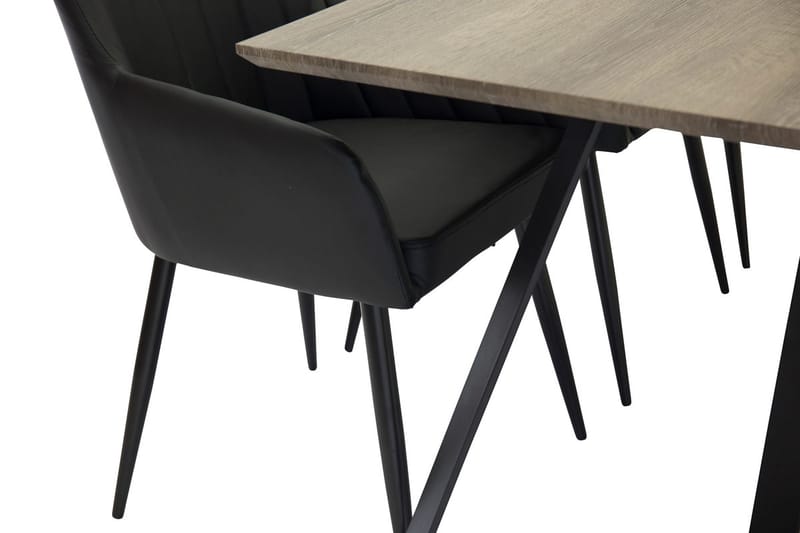 Marina Matbord 180 cm med 6 Comfort Karmstol - Möbler - Matplats - Matgrupp & matbord med stolar