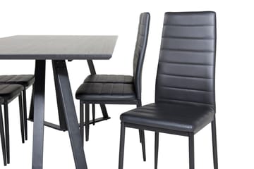 Marina Matbord 180 cm med 6 Slim Matstol - Möbler - Matplats - Matgrupp & matbord med stolar