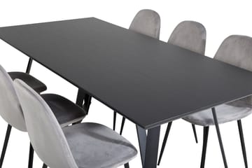 Marina Matbord 180 cm med 6 Polar Köksstol - Möbler - Matplats - Matgrupp & matbord med stolar