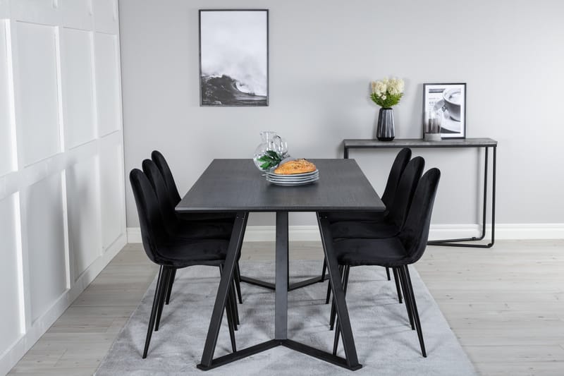 Marina Matgrupp 180 cm Rektangulär med 6 Polar stolar - Möbler - Matplats - Matgrupp & matbord med stolar