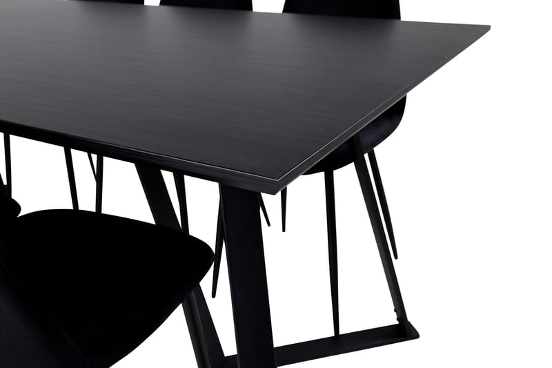 Marina Matgrupp 180 cm Rektangulär med 6 Polar stolar - Möbler - Matplats - Matgrupp & matbord med stolar