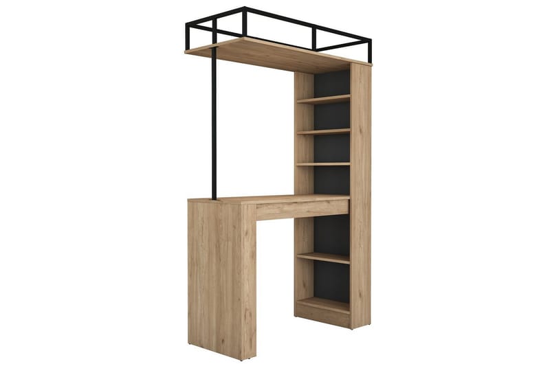 Matabei Matbord 120 cm - Svart/Mörkbrun - Möbler - Matplats - Matbord & köksbord