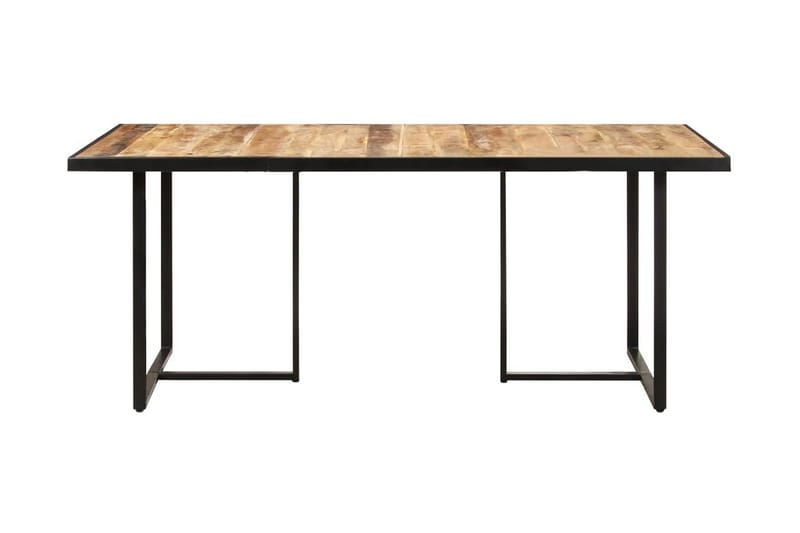Matbord 160 cm grovt mangoträ - Brun - Möbler - Matplats - Matbord & köksbord
