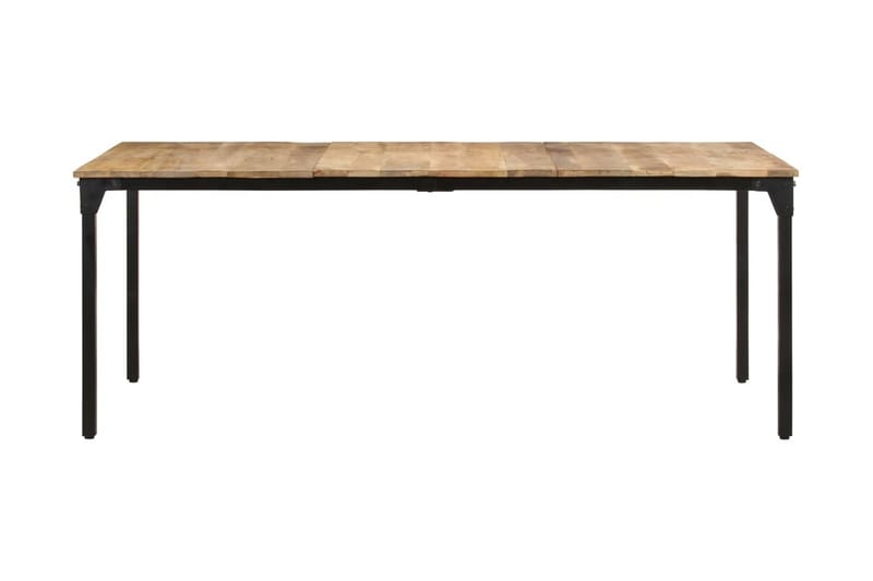 Matbord 200x100x76 cm grovt mangoträ - Brun - Möbler - Matplats - Matbord & köksbord
