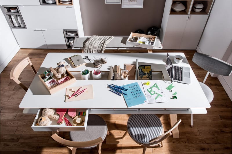 4You Bord 200x100 cm Vit - VOX - Möbler - Matplats - Matbord & köksbord