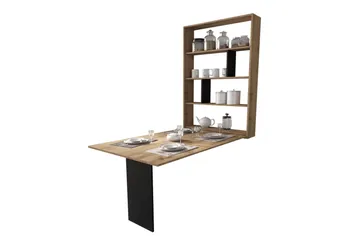 Abi Matbord 149 cm - Trä/Natur/Svart - Möbler - Matplats - Matbord & köksbord