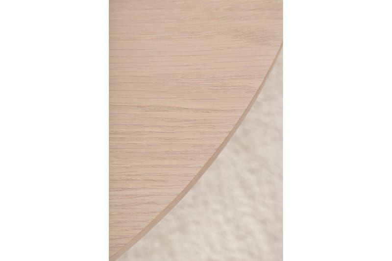 ABIANC Matbord 200 cm Ovalt Beige - Bord - Matbord & köksbord