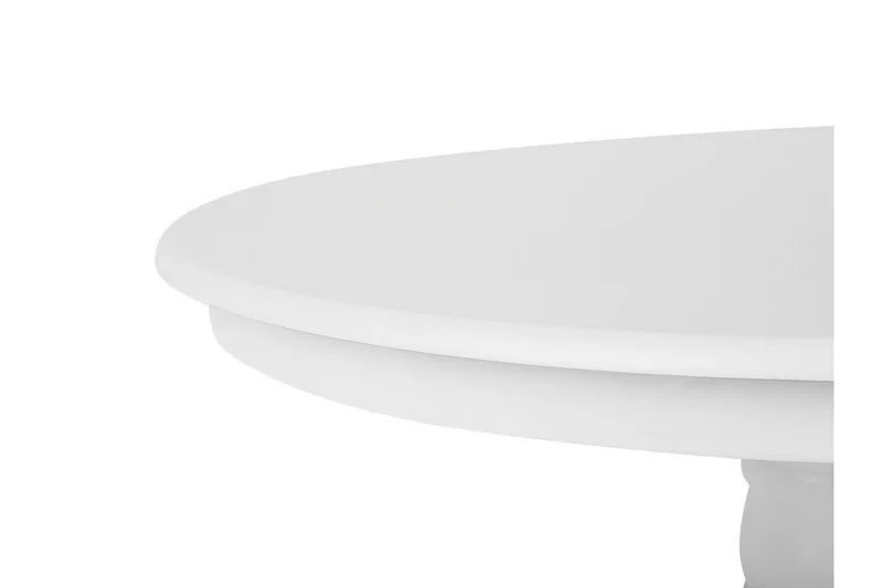 Akron Litet Runt Matbord 100 cm i Målad MDF - Vit - Möbler - Matplats - Matbord & köksbord
