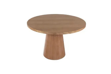 Albero Runt Matbord 100 cm i Ek - Ljusbrun - Möbler - Matplats - Matbord & köksbord