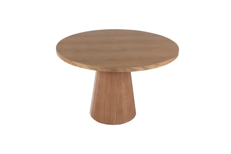 Albero Runt Matbord 100 cm med Trä- och Ekutseende - Ljusbrun - Möbler - Matplats - Matbord & köksbord