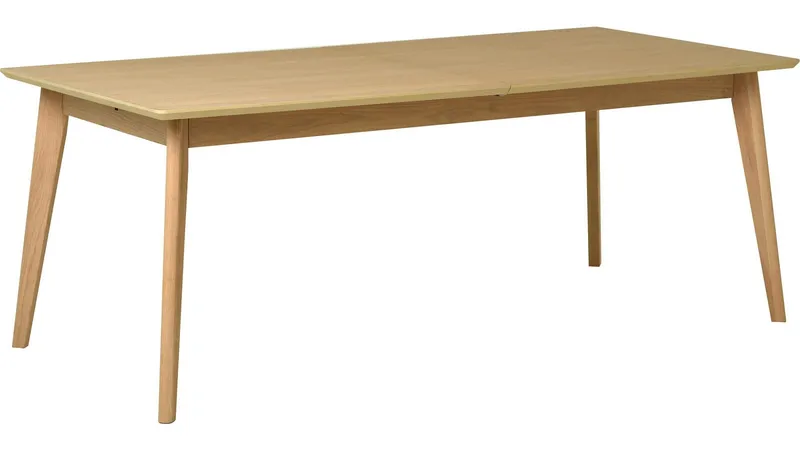 Matbord Ålvik 200/300x95 cm, Vitpigmenterad ek
