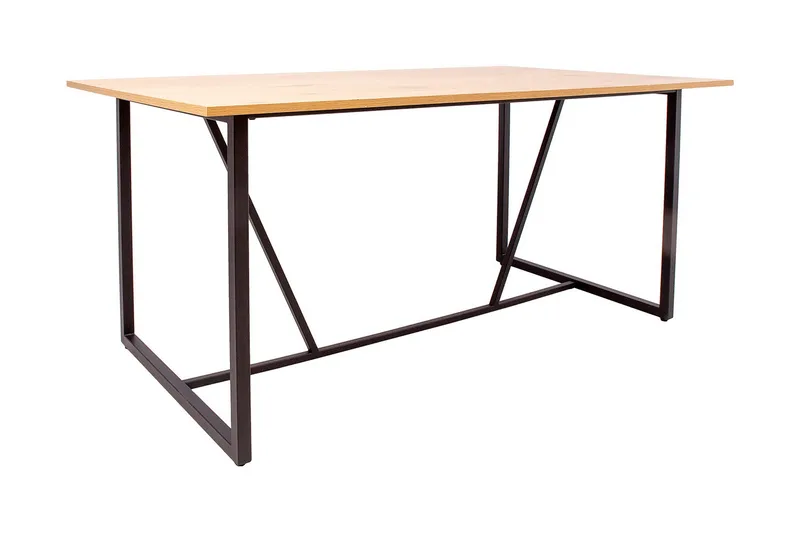 Amsterdam Matbord Ek/Svart - Möbler - Matplats - Matbord & köksbord