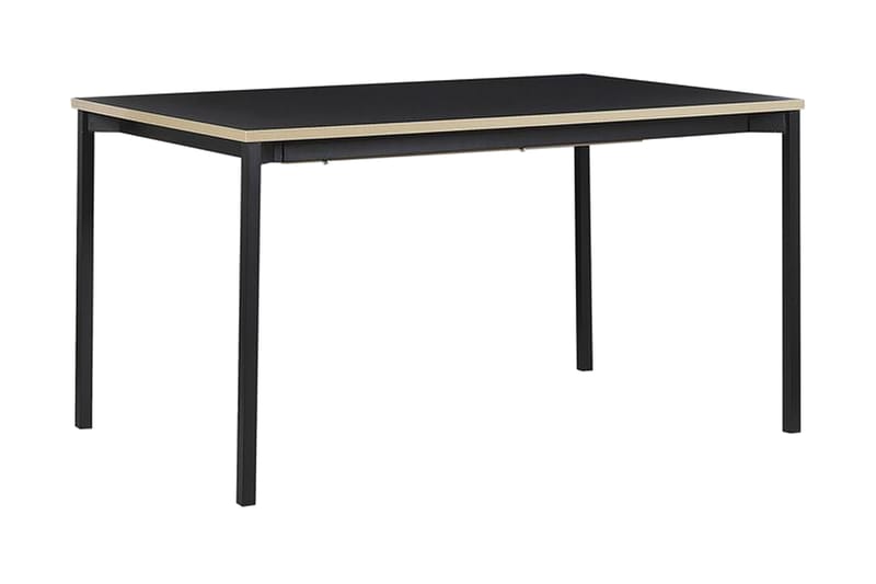 ANAVAL Matbord 190 cm Hopfällbart Svart - Möbler - Matplats - Matbord & köksbord