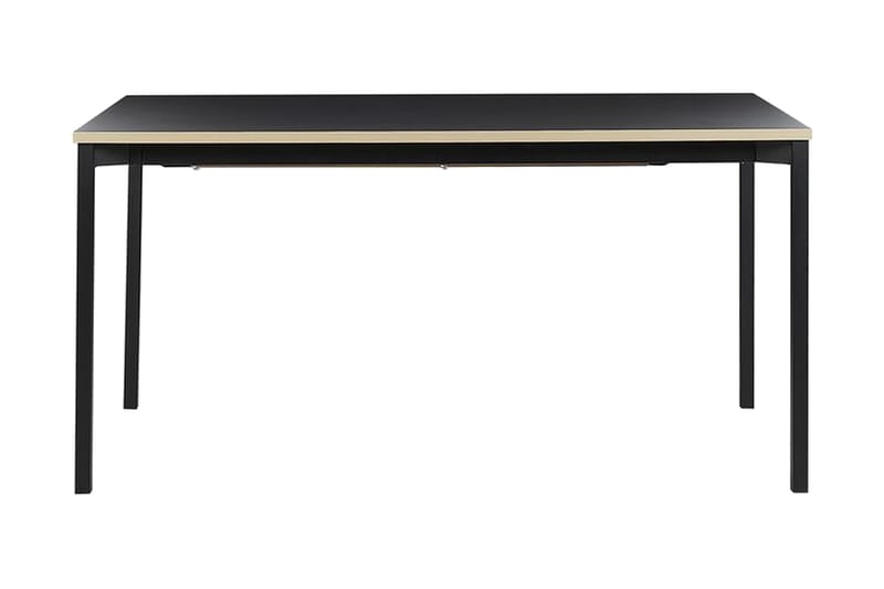 ANAVAL Matbord 210 cm Hopfällbart Svart - Bord - Matbord & köksbord