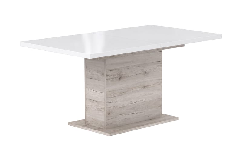 ARIEYANA Matbord 160 cm Brun/Vit - Möbler - Matplats - Matbord & köksbord