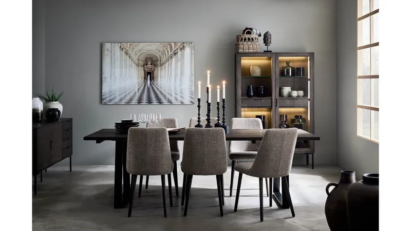 Matbord Åsmark 240x100 cm - Mörkbrun - Möbler - Matplats - Matbord & köksbord