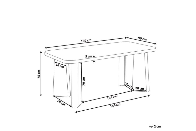 Matbord Atlin - Möbler - Matplats - Matbord & köksbord