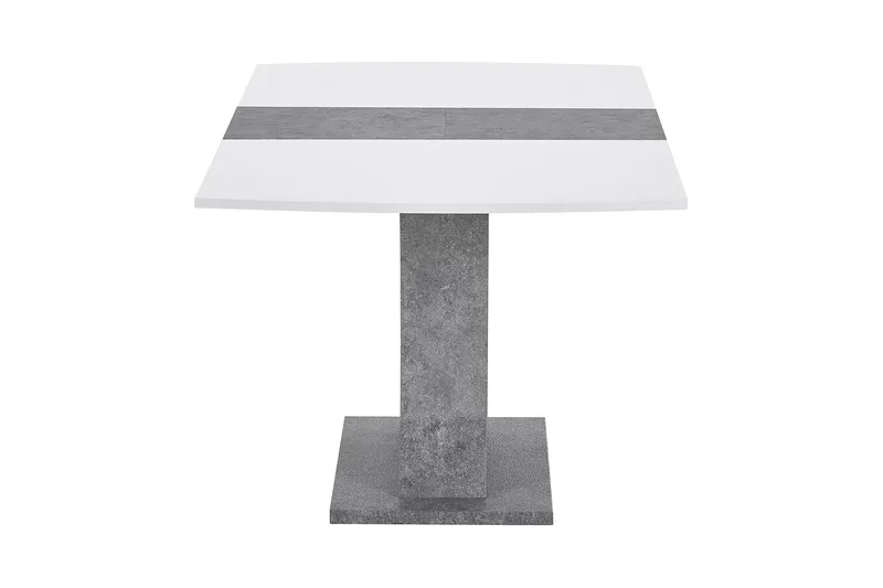 Azusa Förlängningsbart Matbord 140 cm - Vit/Grå - Möbler - Matplats - Matbord & köksbord