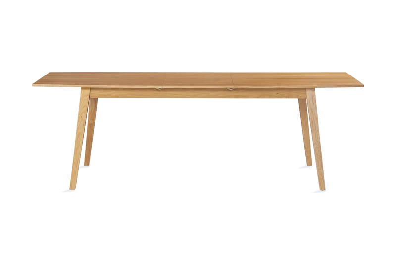 BABBIE Förlängningsbart Bord 180-230 cm Massiv Ek/Brun - Teak - Möbler - Matplats - Matbord & köksbord