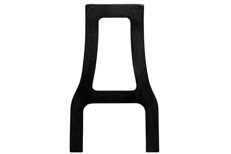 Bänkben 2 st A-ram gjutjärn - Svart - Möbler - Tillbehör & accessoarer - Bordstillbehör - Bordsben