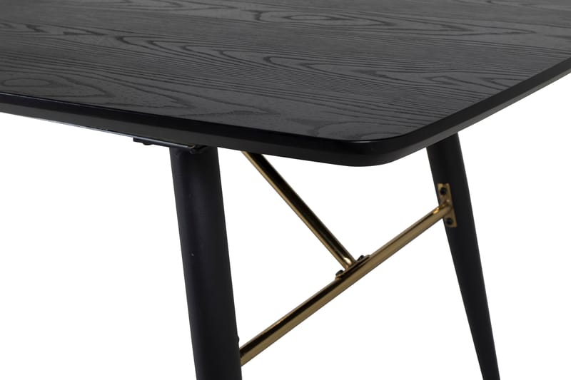 BARCIAS Matbord 180 cm Förlängningsbart Svart - Bord - Matbord & köksbord
