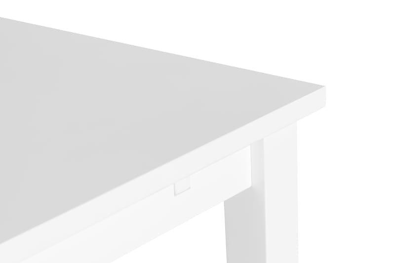 BARROW Förlängningsbart Matbord 140 Vit - Bord - Matbord & köksbord