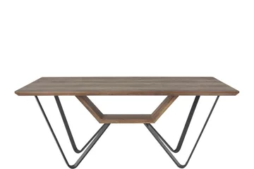 Barths Matbord 180 cm - Natur/Svart - Möbler - Matplats - Matbord & köksbord