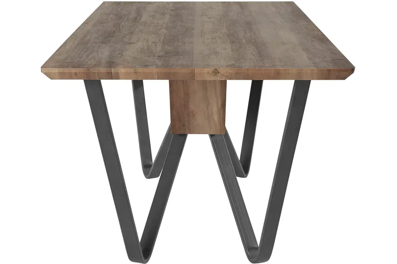 Barths Matbord 180 cm - Natur/Svart - Möbler - Matplats - Matbord & köksbord