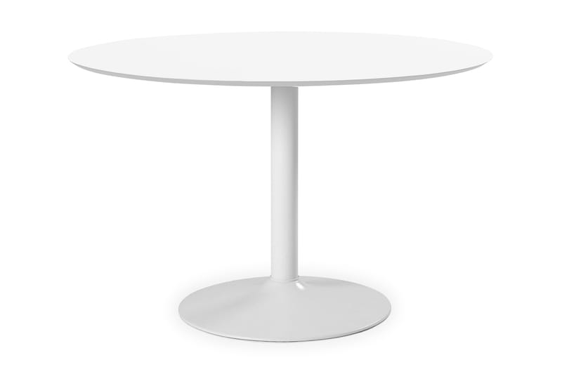BESANO Matbord 110 Runt Vit - Möbler - Matplats - Matbord & köksbord