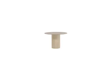 Bianca Matbord 110 cm Runt - Beige - Möbler - Matplats - Matbord & köksbord