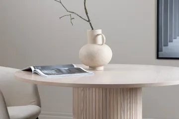 Bianca Matbord 110 cm Runt - Beige - Möbler - Matplats - Matbord & köksbord