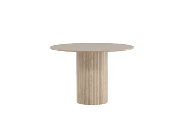 Bianca Matbord 110 cm Runt - Beige - Möbler - Matplats - Matbord & köksbord