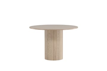 Bianca Matbord 110 cm Runt - Beige - Möbler - Matplats - Matbord & köksbord