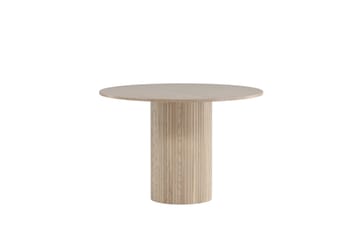 Bianca Matbord 110 cm Runt - Beige - Möbler - Matplats - Matbord & köksbord