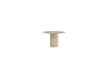Bianca Matbord 110 cm Runt - Beige - Möbler - Matplats - Matbord & köksbord