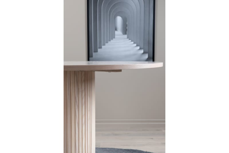 Bianca Matbord 110 cm Runt - Beige - Möbler - Matplats - Matbord & köksbord