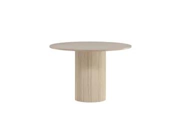 Bianca Matbord 110 cm Runt - Beige - Möbler - Matplats - Matbord & köksbord